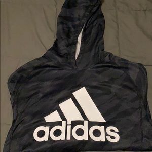 Boys Adidas Camo hoodie